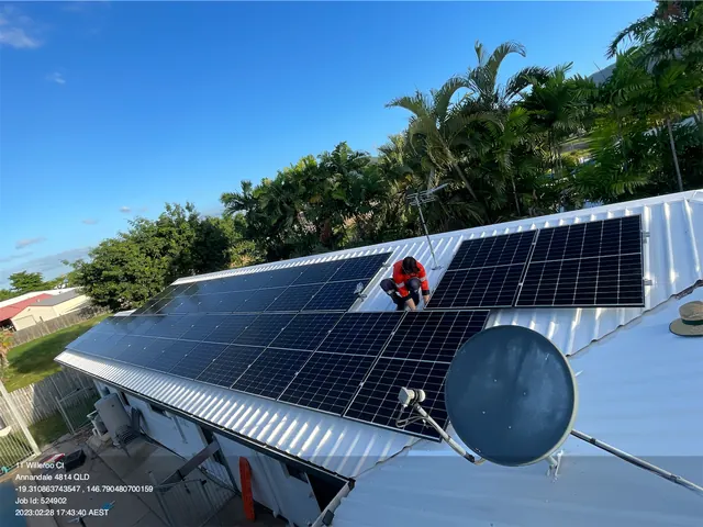 Solar panel installation — Sunnyville Solar