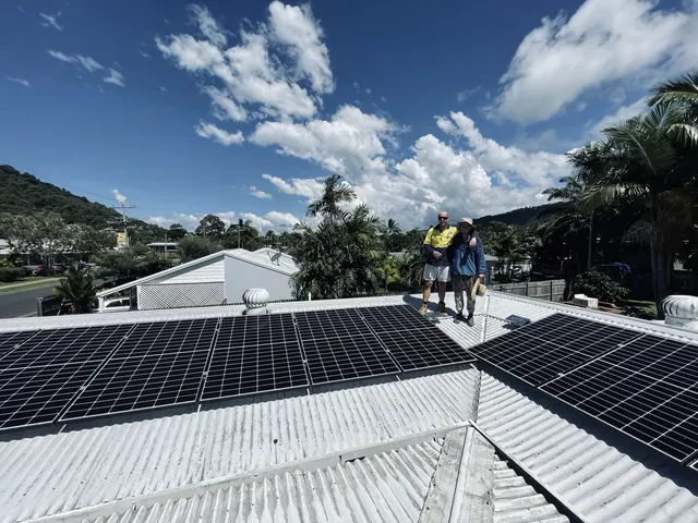 Solar panel installation — Sunnyville Solar