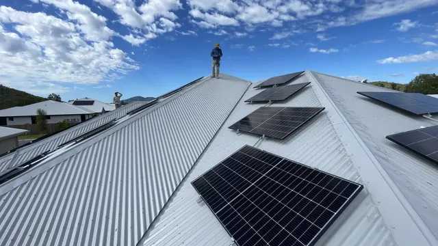 Solar panel installation — Sunnyville Solar