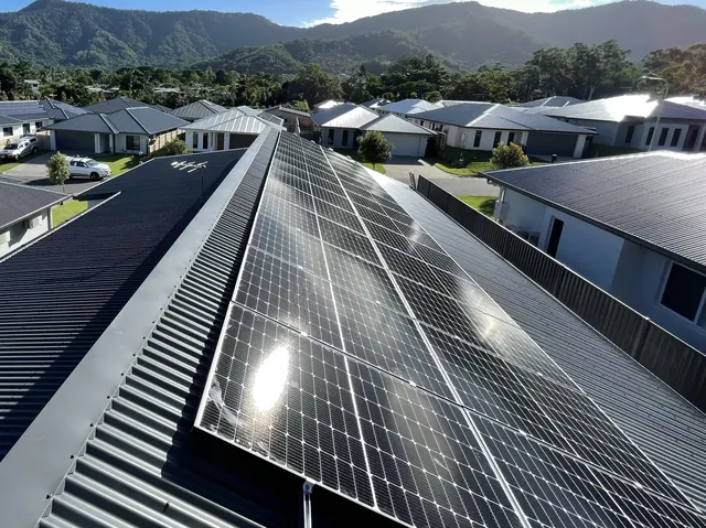 Solar panel installation — Sunnyville Solar