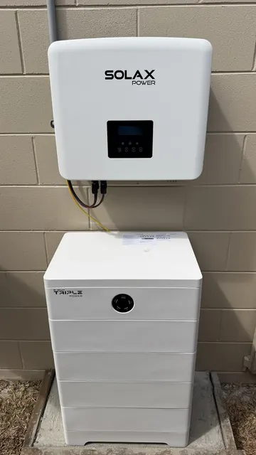 Battery and inverter installation — Sunnyville Solar