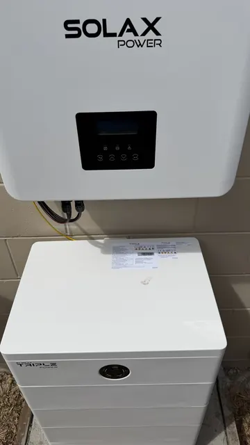 Battery and inverter installation — Sunnyville Solar
